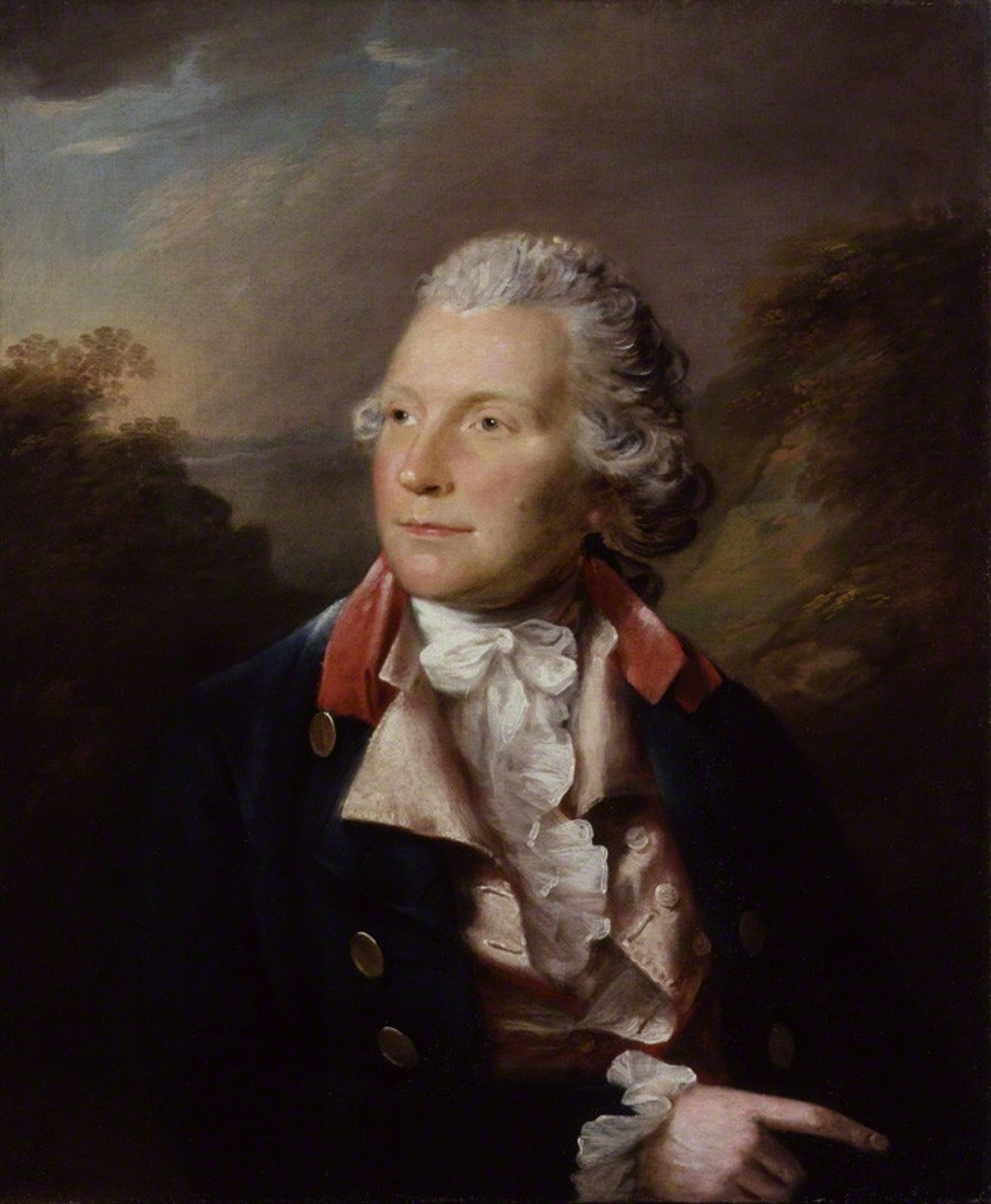 Portrait of Thomas Turner by Lemuel Francis Abbott