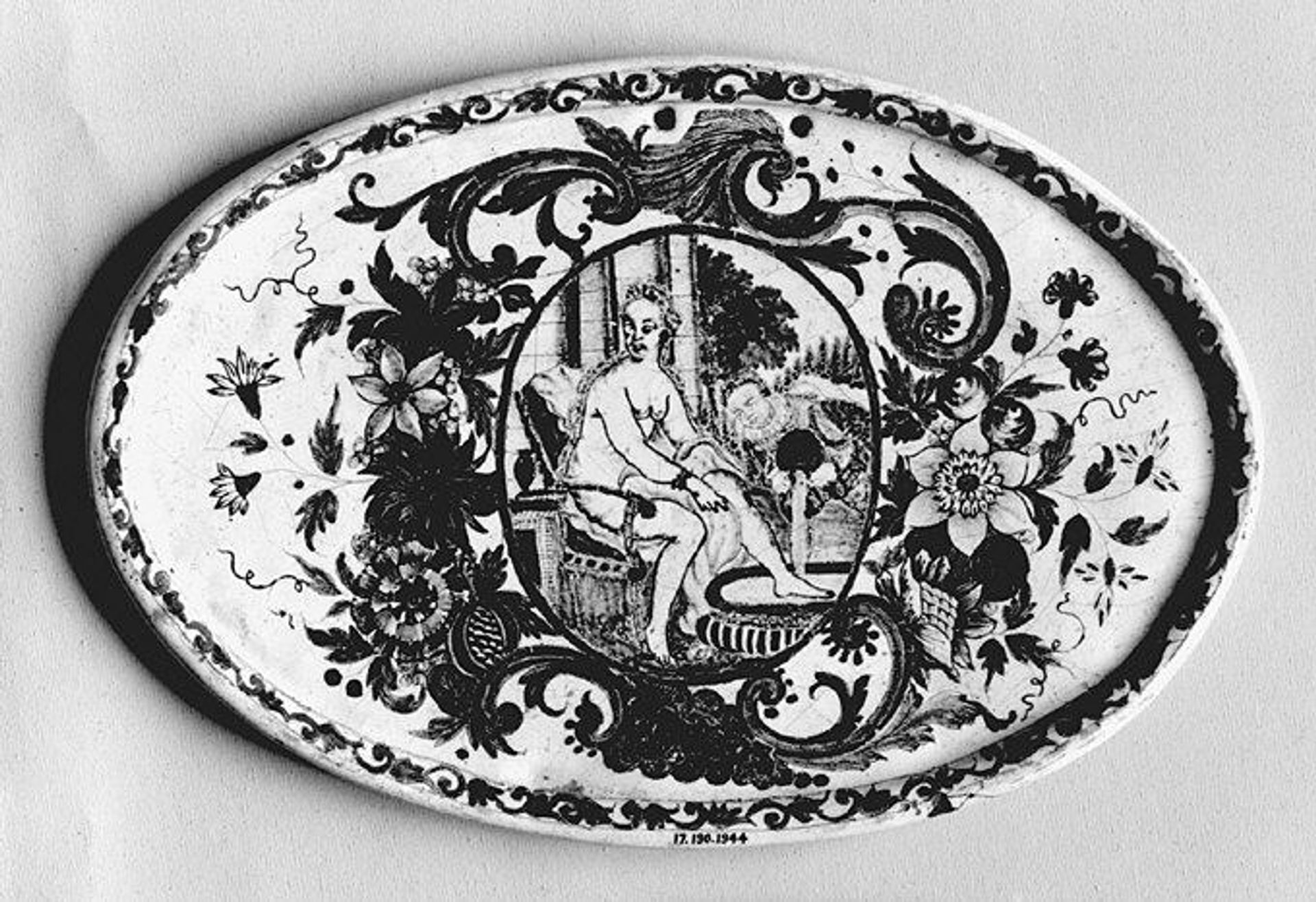Plaque by Jean-Baptiste Guillibaud
