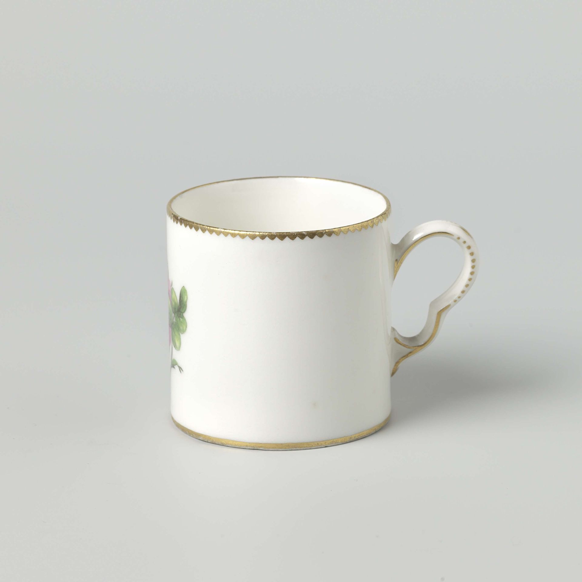 Cup with a flower spray by Clignancourt
