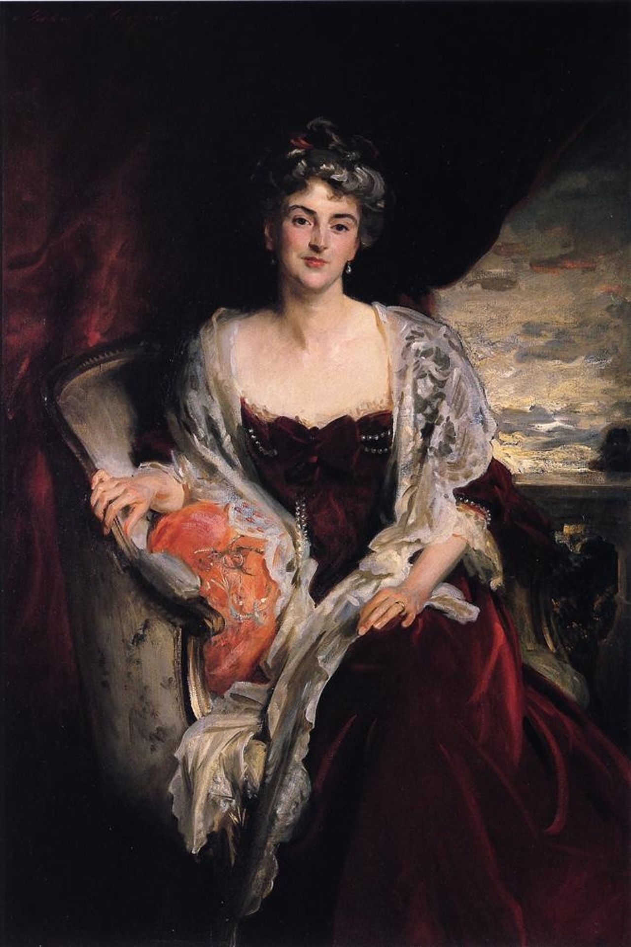 Mrs. Augustus Allusen (Osma Mary Dorothy Stanley) by John Singer Sargent