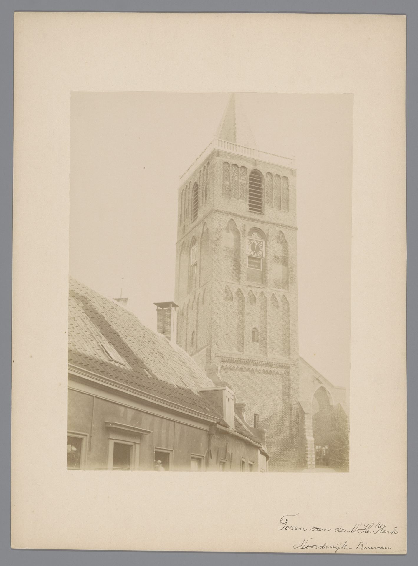 Toren van de Hervormde Kerk te Noordwijk-Binnen by anoniem (Monumentenzorg)