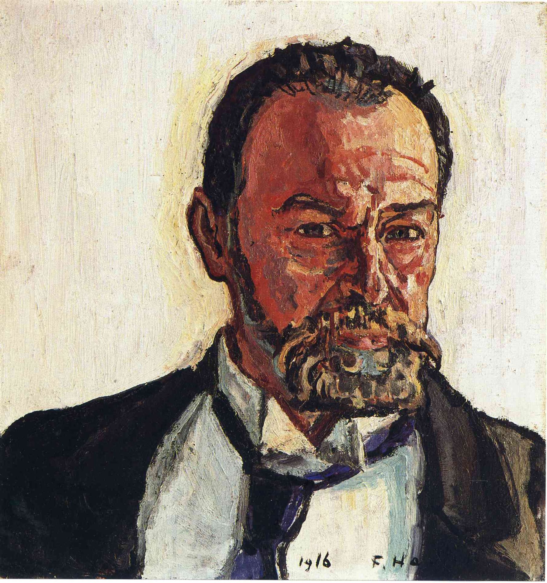 Self portrait by Ferdinand Hodler