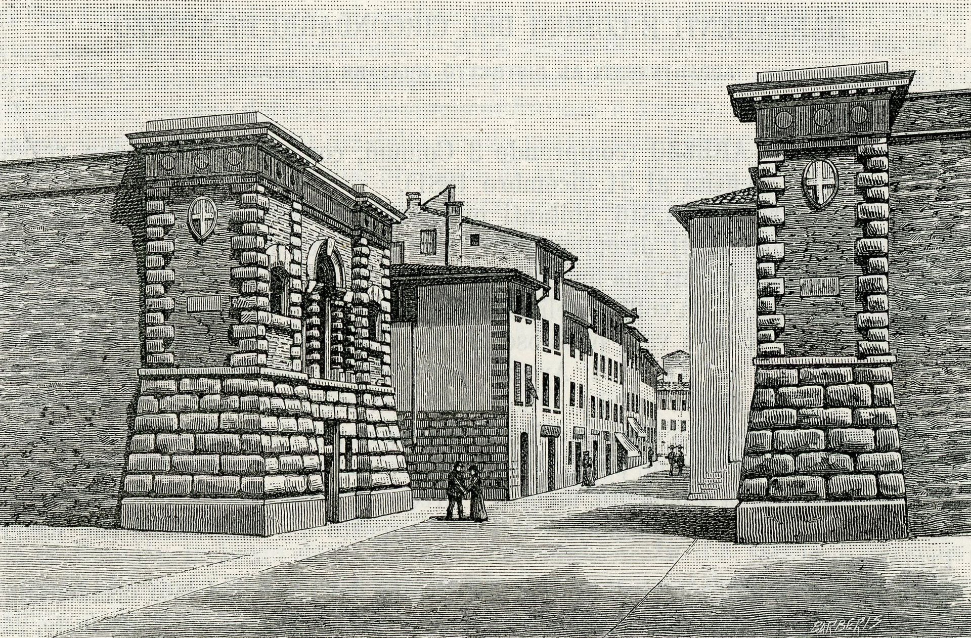 Barriera Vittorio Emanuele by Giuseppe Barberis