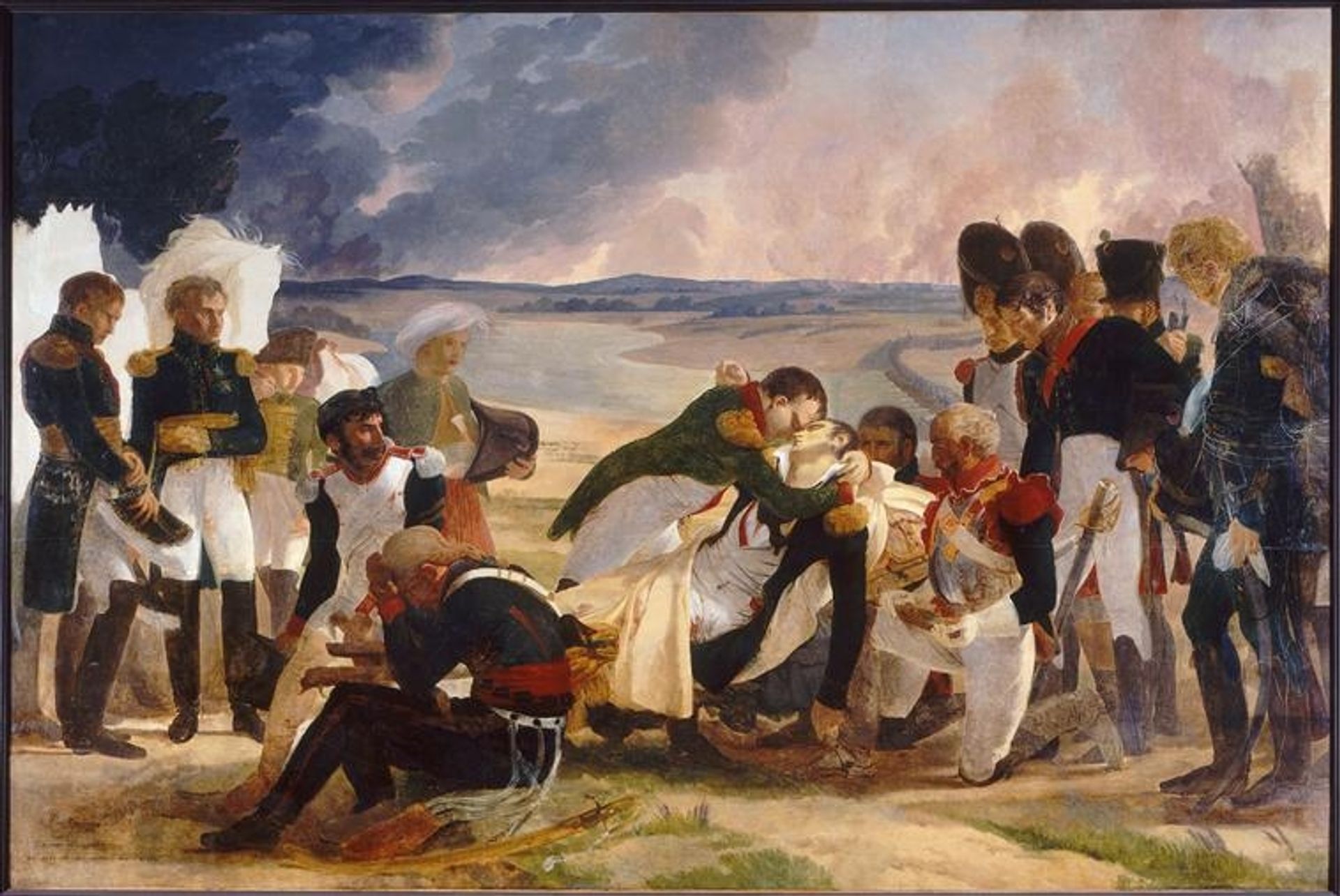 Death of Marshal Lannes, Duke of Montebello by Pierre-Narcisse Guerin