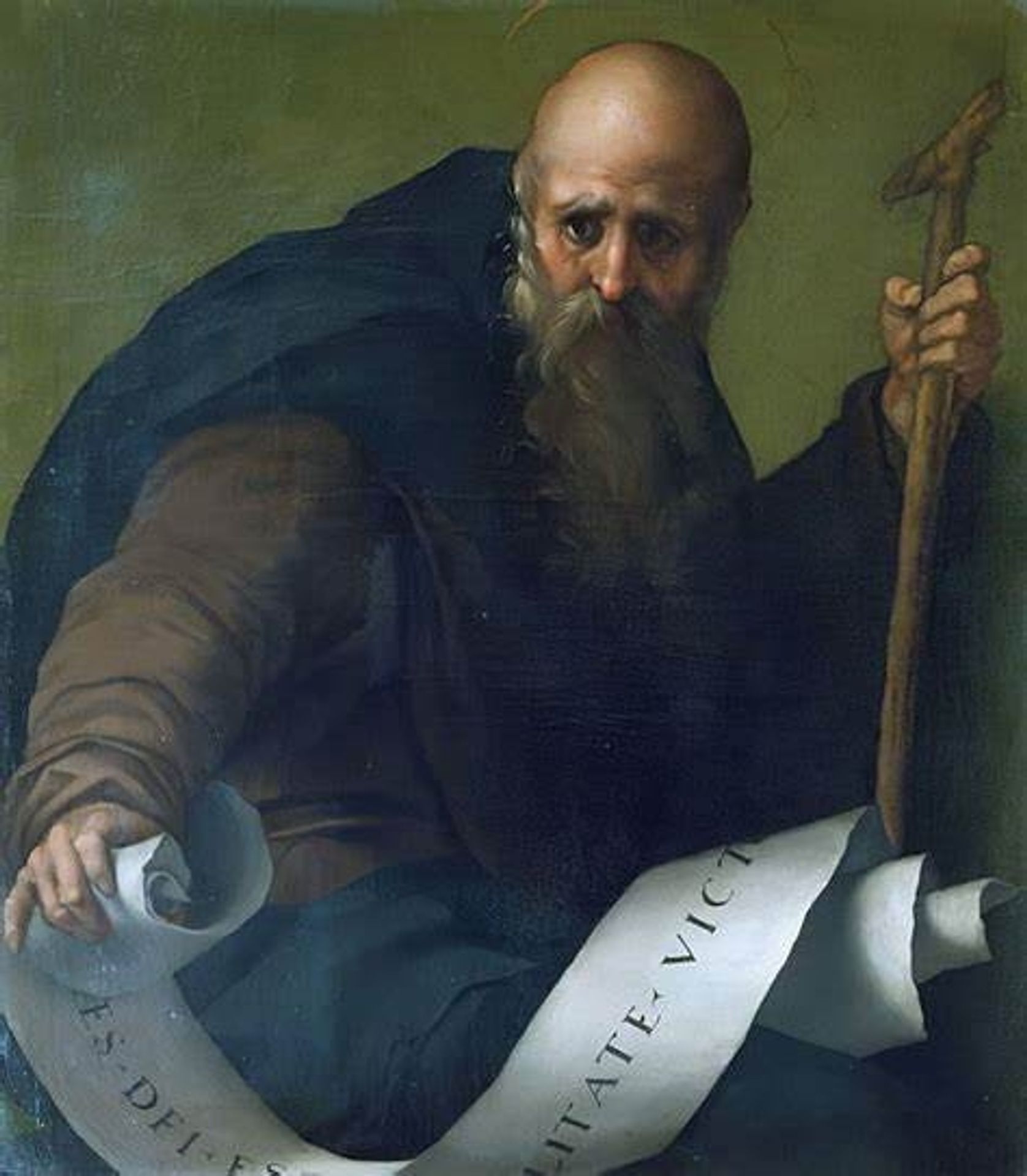 St. Anthony Abbot by Jacopo Pontormo