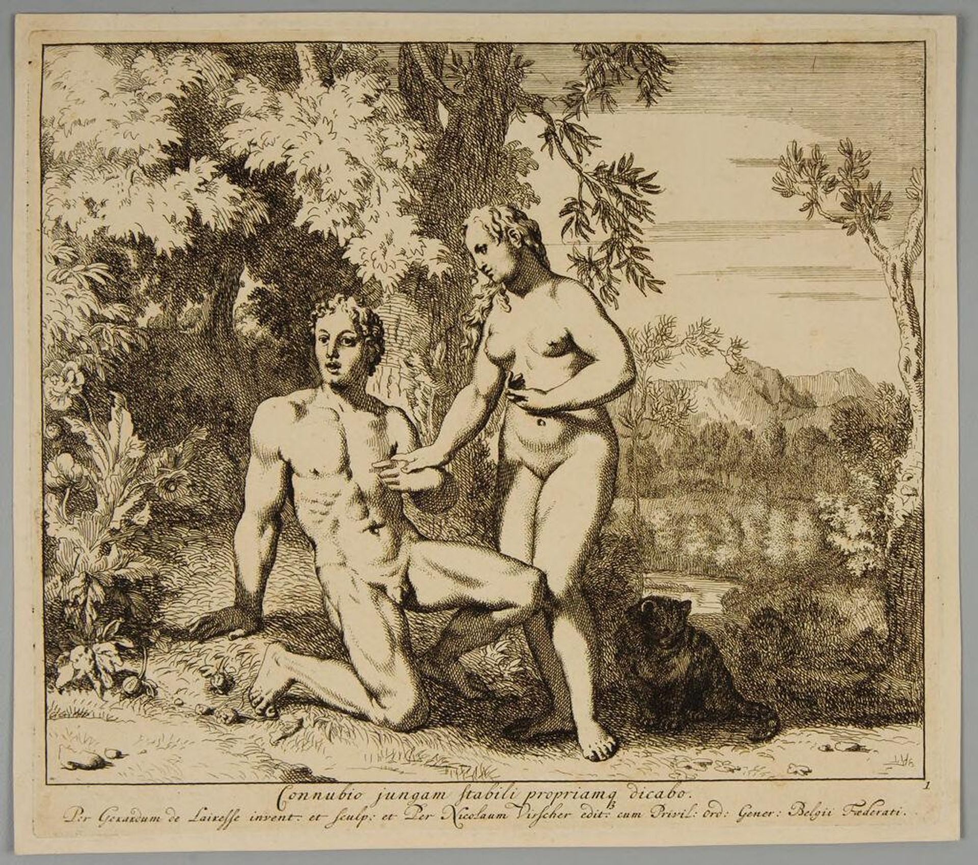 The Fall of Man by GÃ©rard de Lairesse