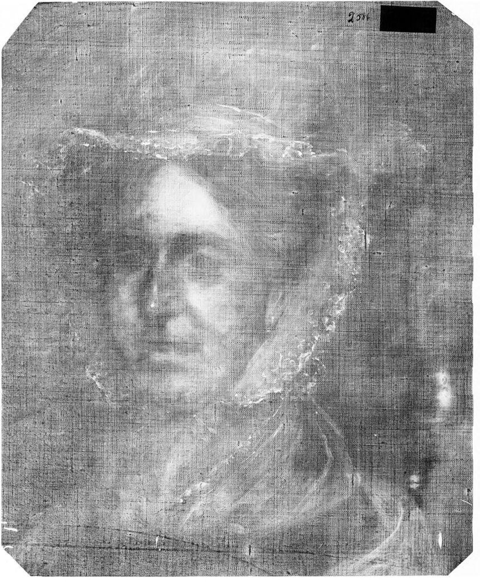 X-radiograph(s) of "Tuckerman Salisbury (Mrs. Stephen Salisbury I)" by Artist of original: Chester Harding