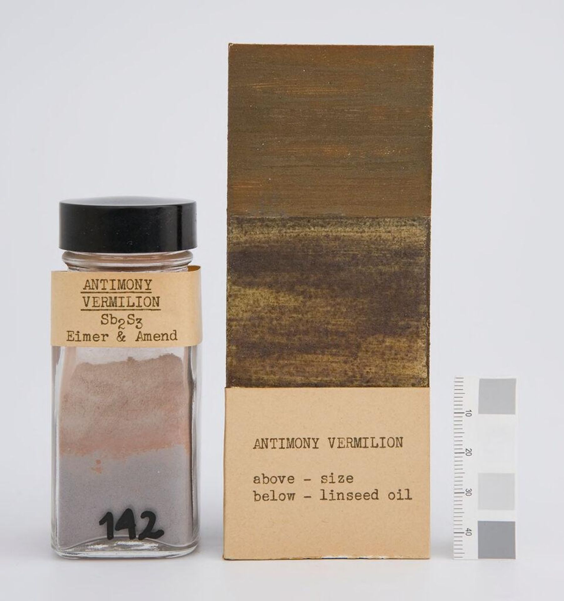 Antimony Vermilion by Manufactured by Eimer & Amend