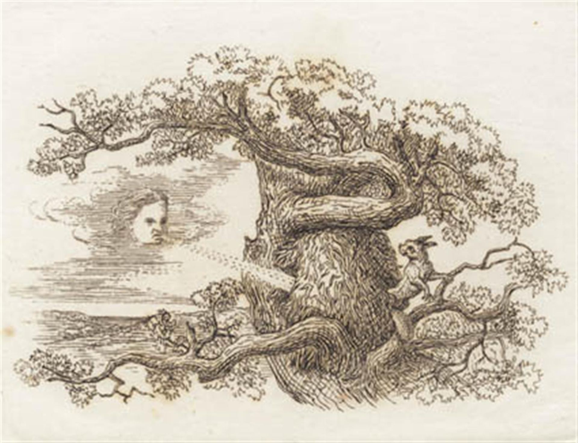Illustration til "Halvhundrede Fabler for Børn" af Hey by Martinus Rørbye