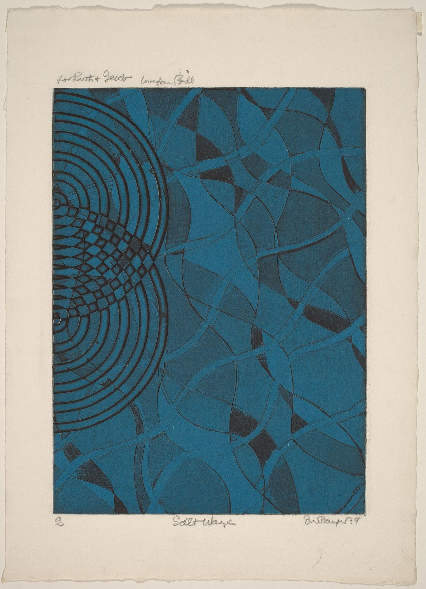 Salt Wave by Stanley William Hayter