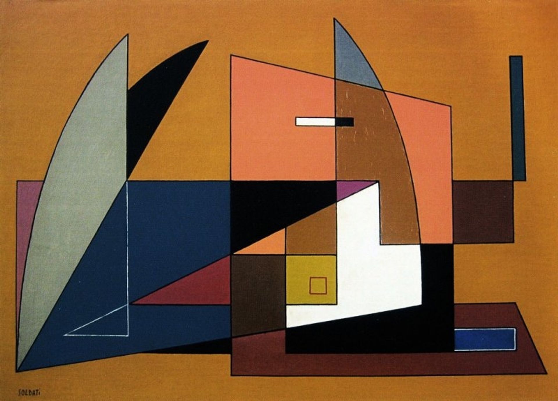 Composizione by Atanasio Soldati