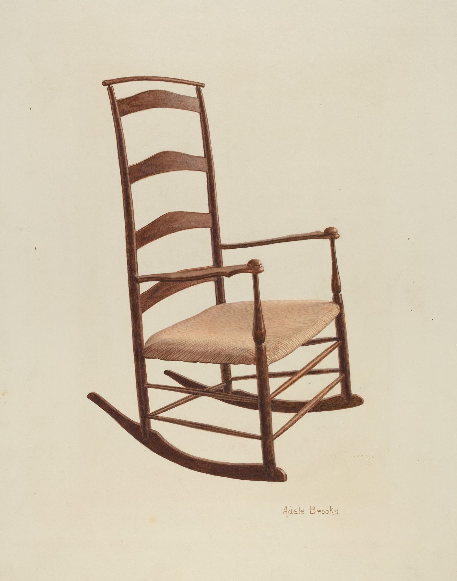 Shaker Chair - Rocker by Adele Brooks