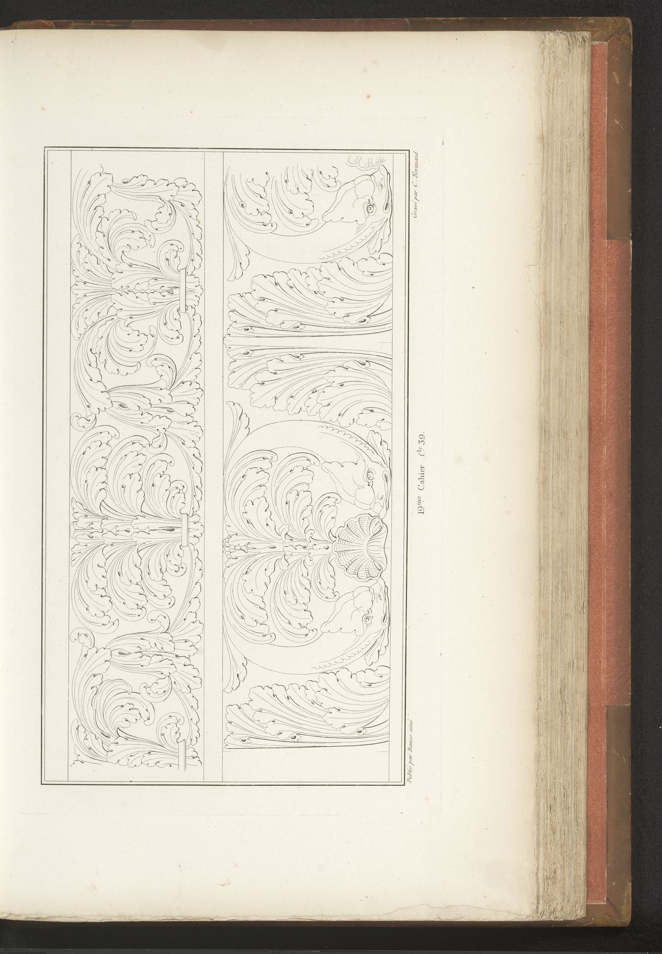 Twee friezen by Charles Pierre Joseph Normand