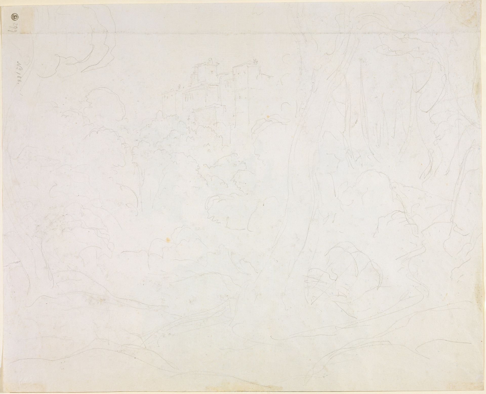 Villa Chigi in Ariccia by Ernst Fries