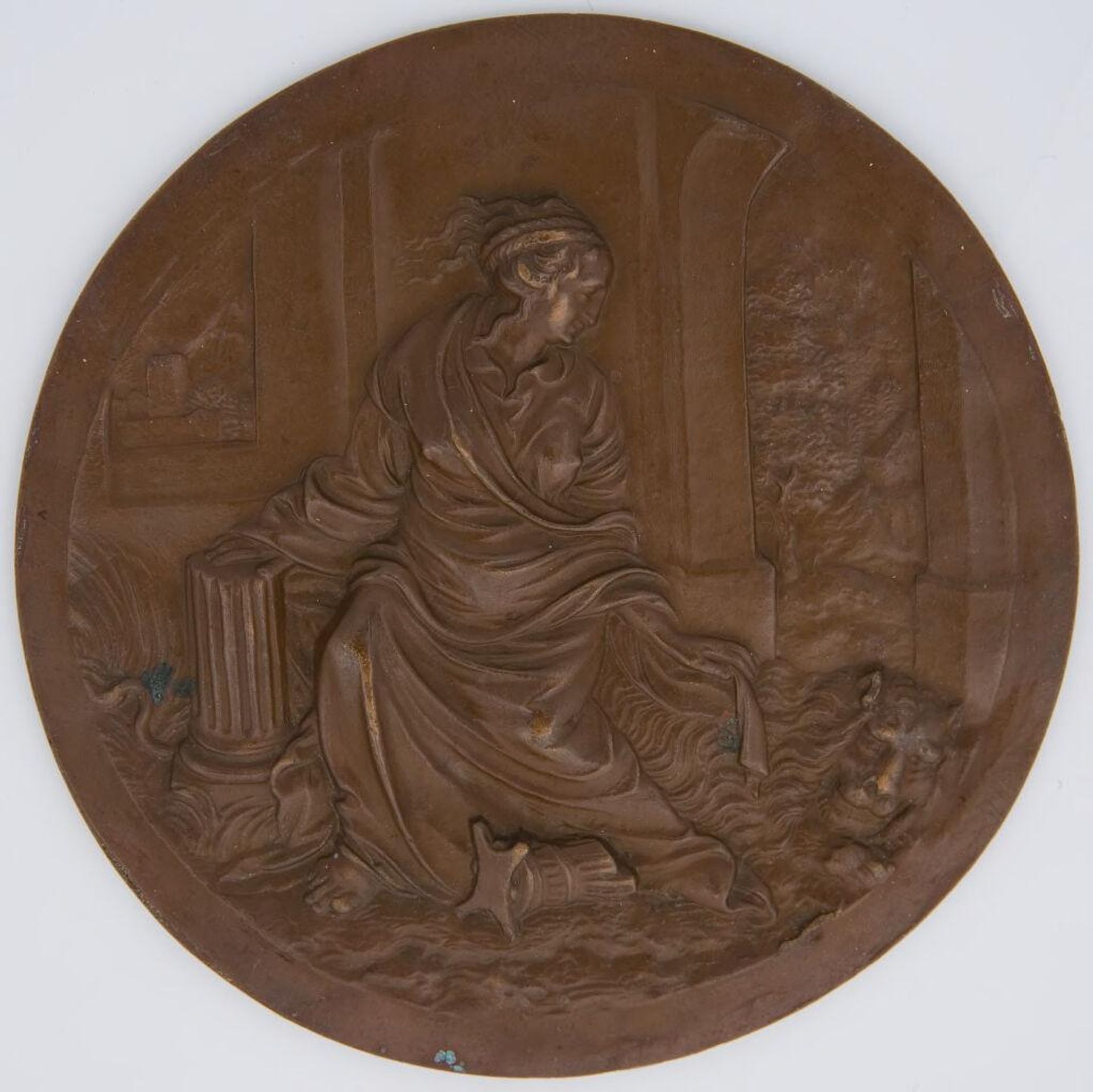 Fortitude, from the series "Eight Virtues (seated)" by Anonymous