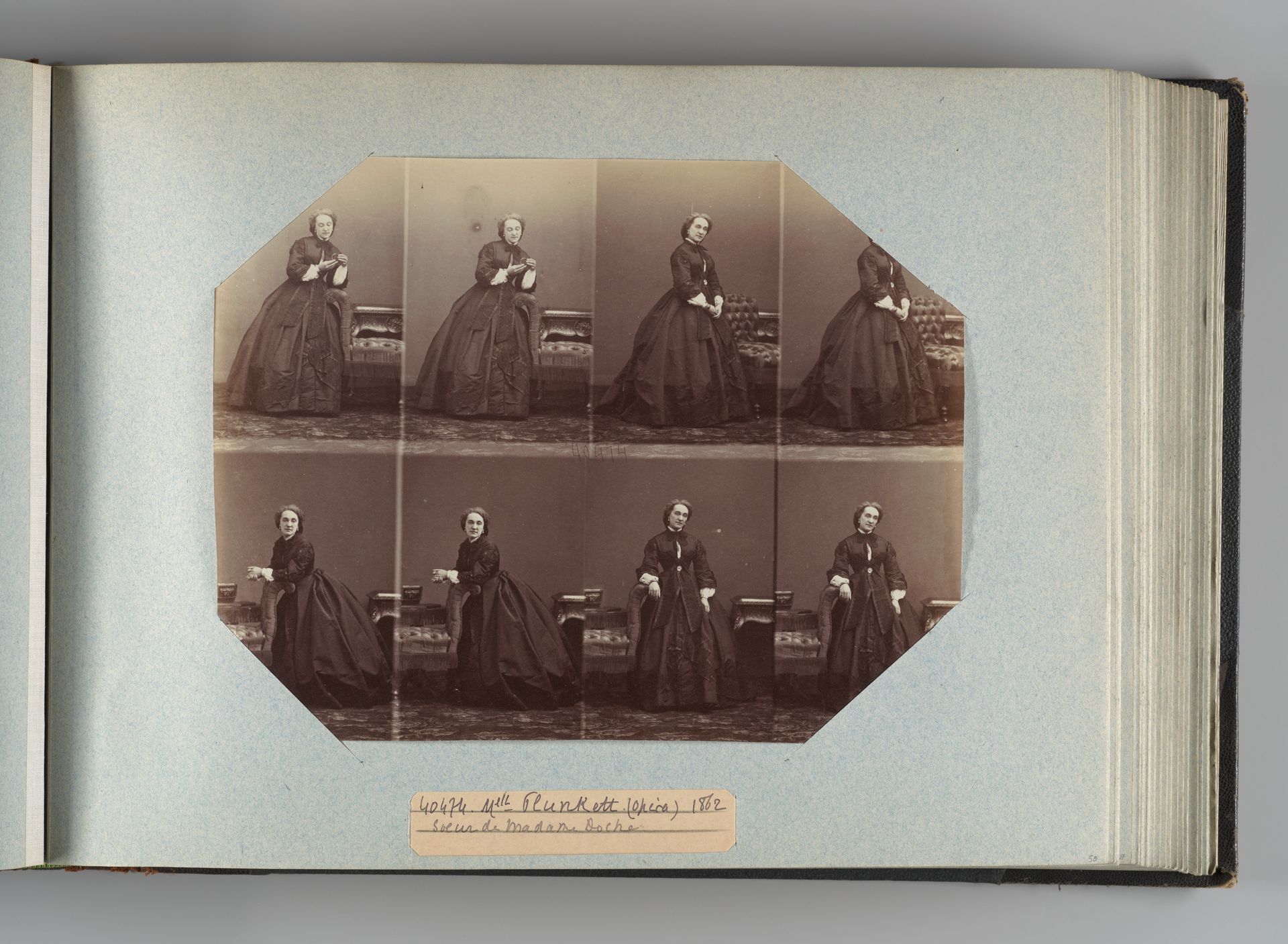 Mlle Plunkett by André-Adolphe-Eugène Disdéri