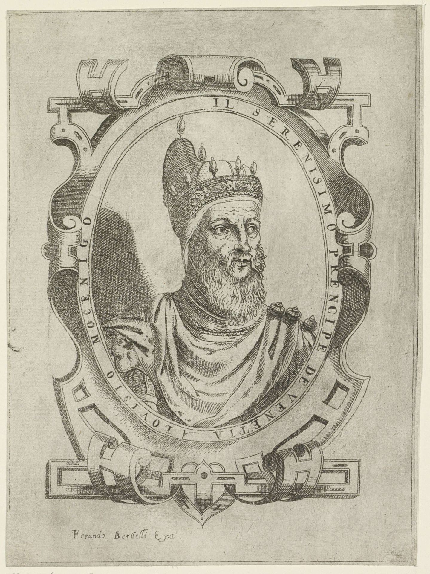 Portret van Alvise I Mocenigo, Doge van Venetië by Anonymous