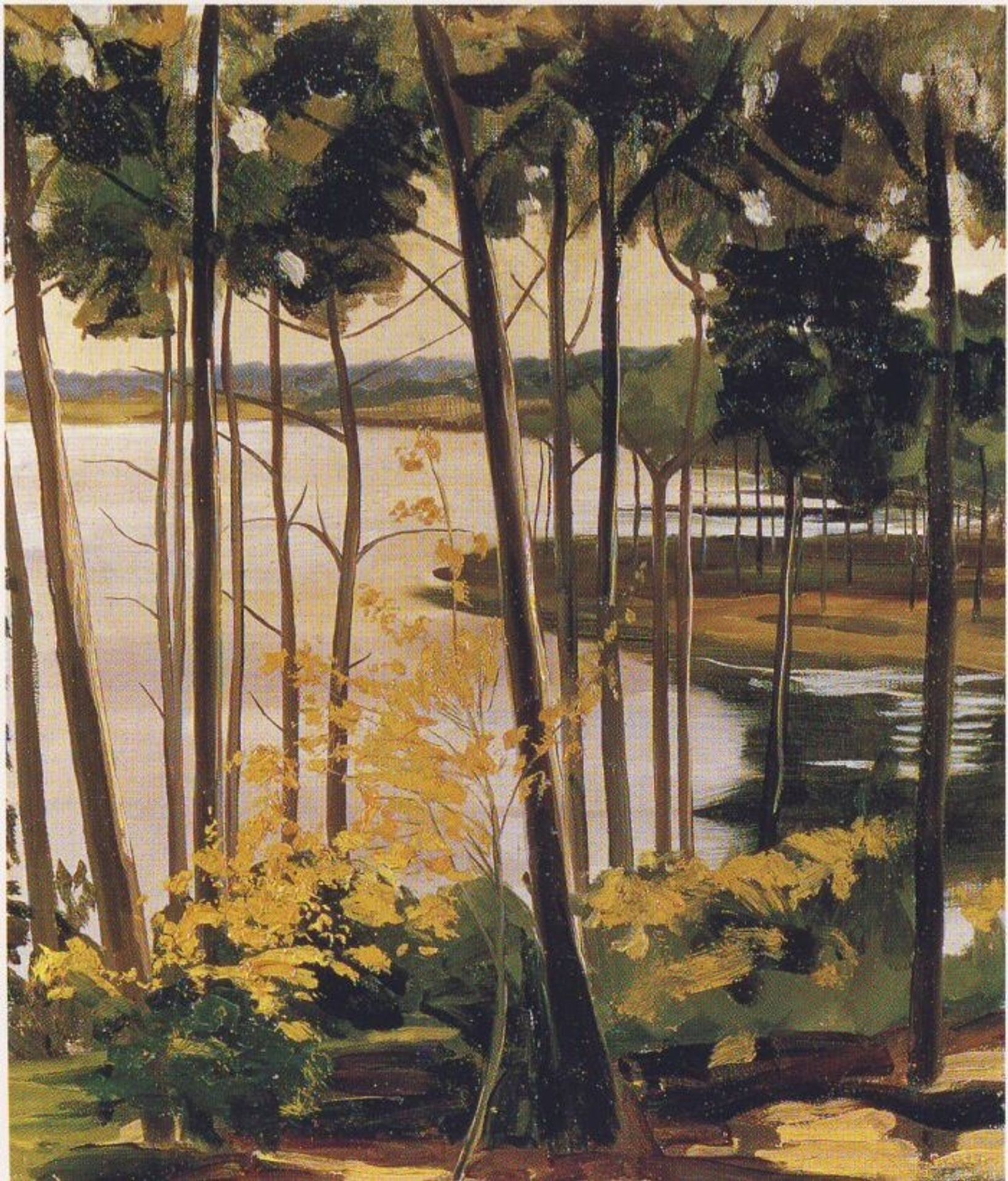Mimizan Lake by Winston Churchill