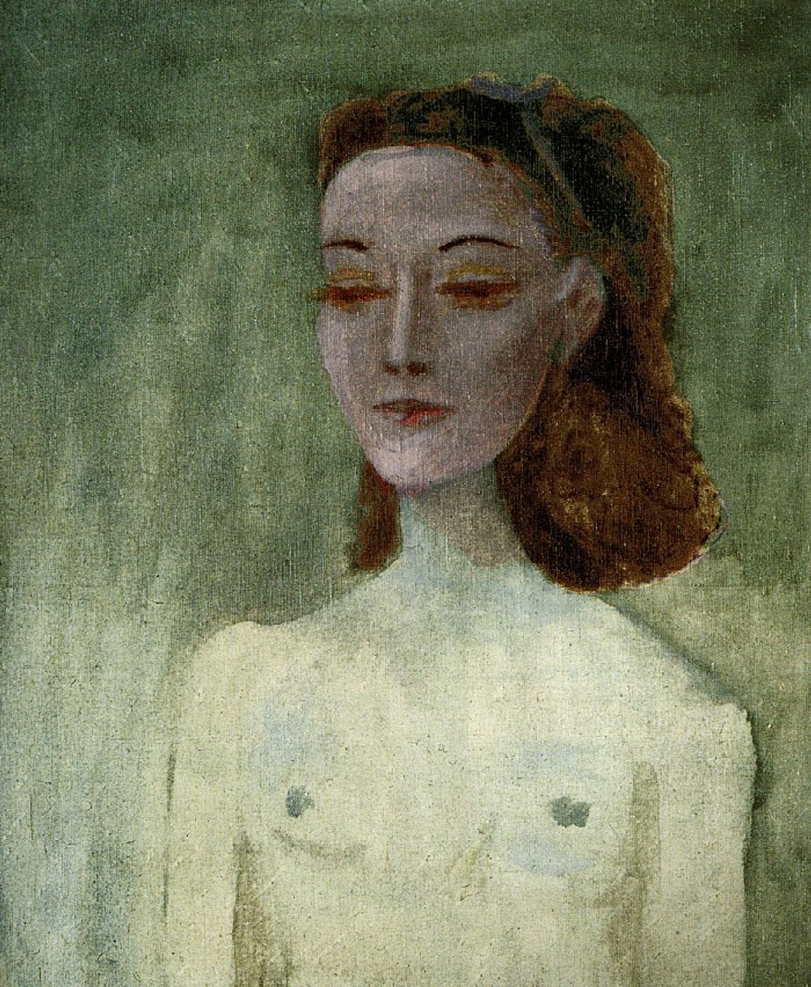 Portrait of Nusch Éluard by Pablo Picasso