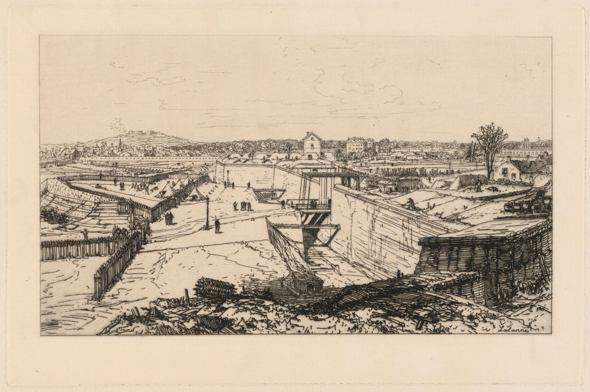 The Porte de Versailles at Pont du Jour by Maxime Lalanne