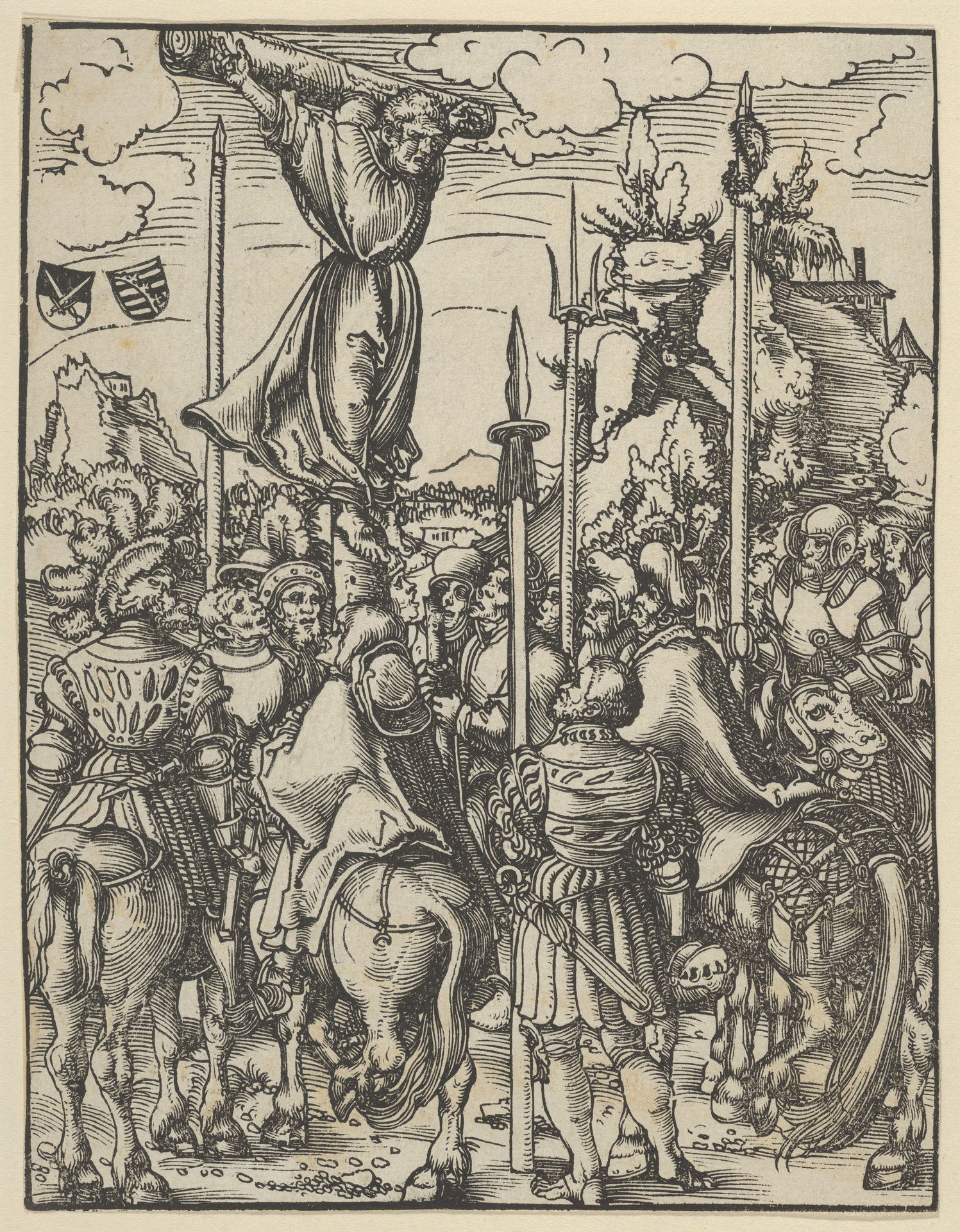 Bartholomew from the Martyrdom of the Twelve Apostles by Lucas Cranach the Elder