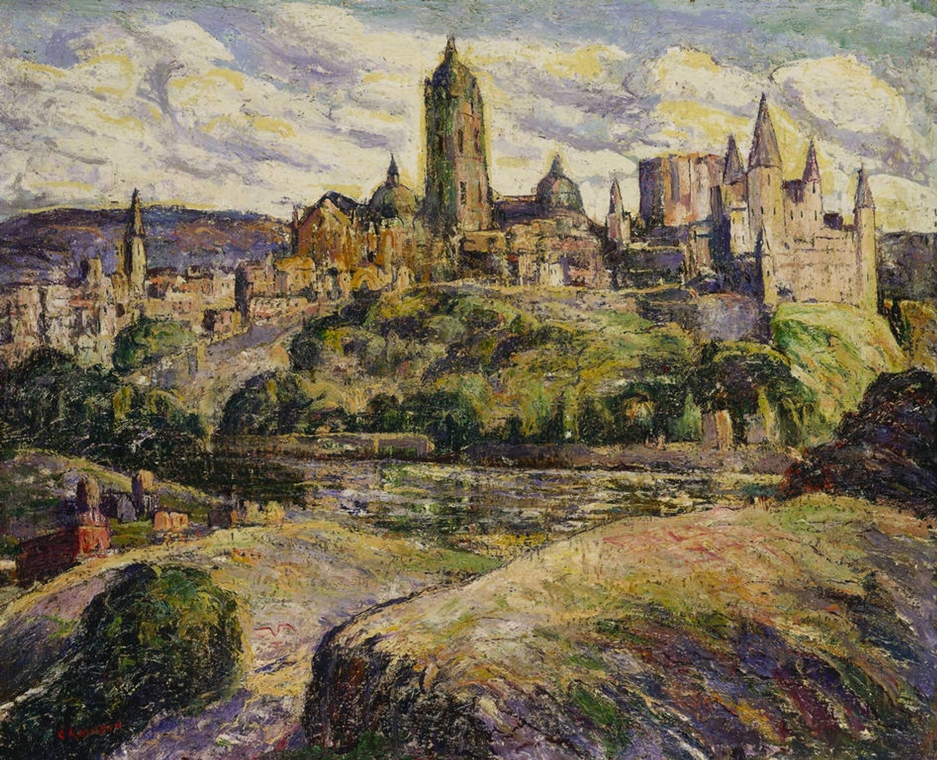 Segovia by Ernest Lawson