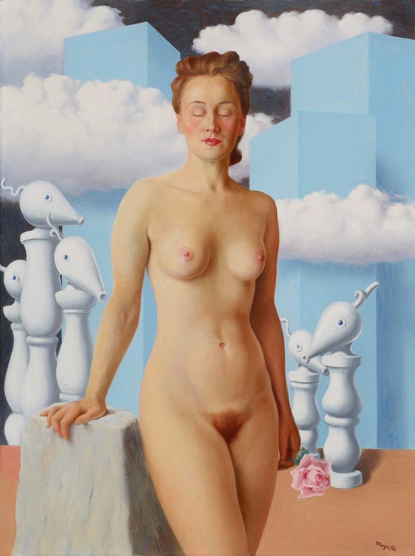 L’ingénue by René Magritte