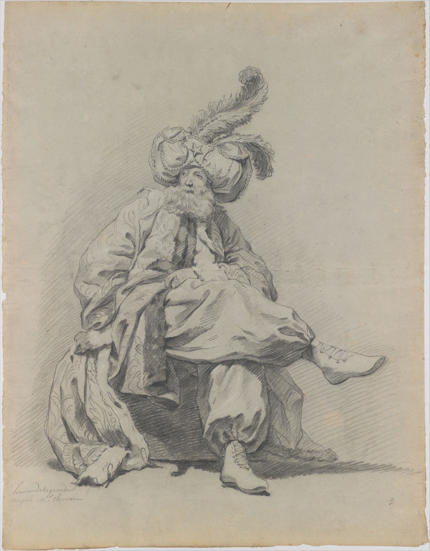 Study of the Costume of Monsieur Clément by Anonymous