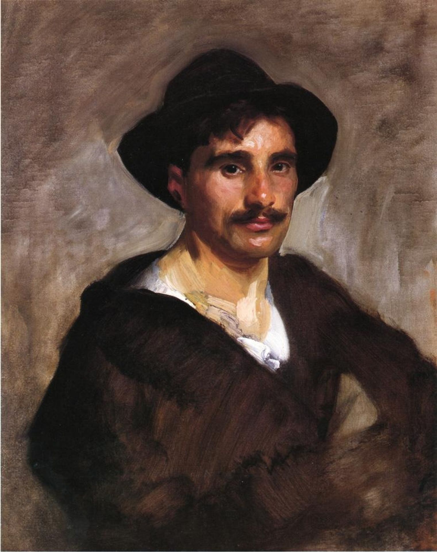 Gondolier by John Singer Sargent