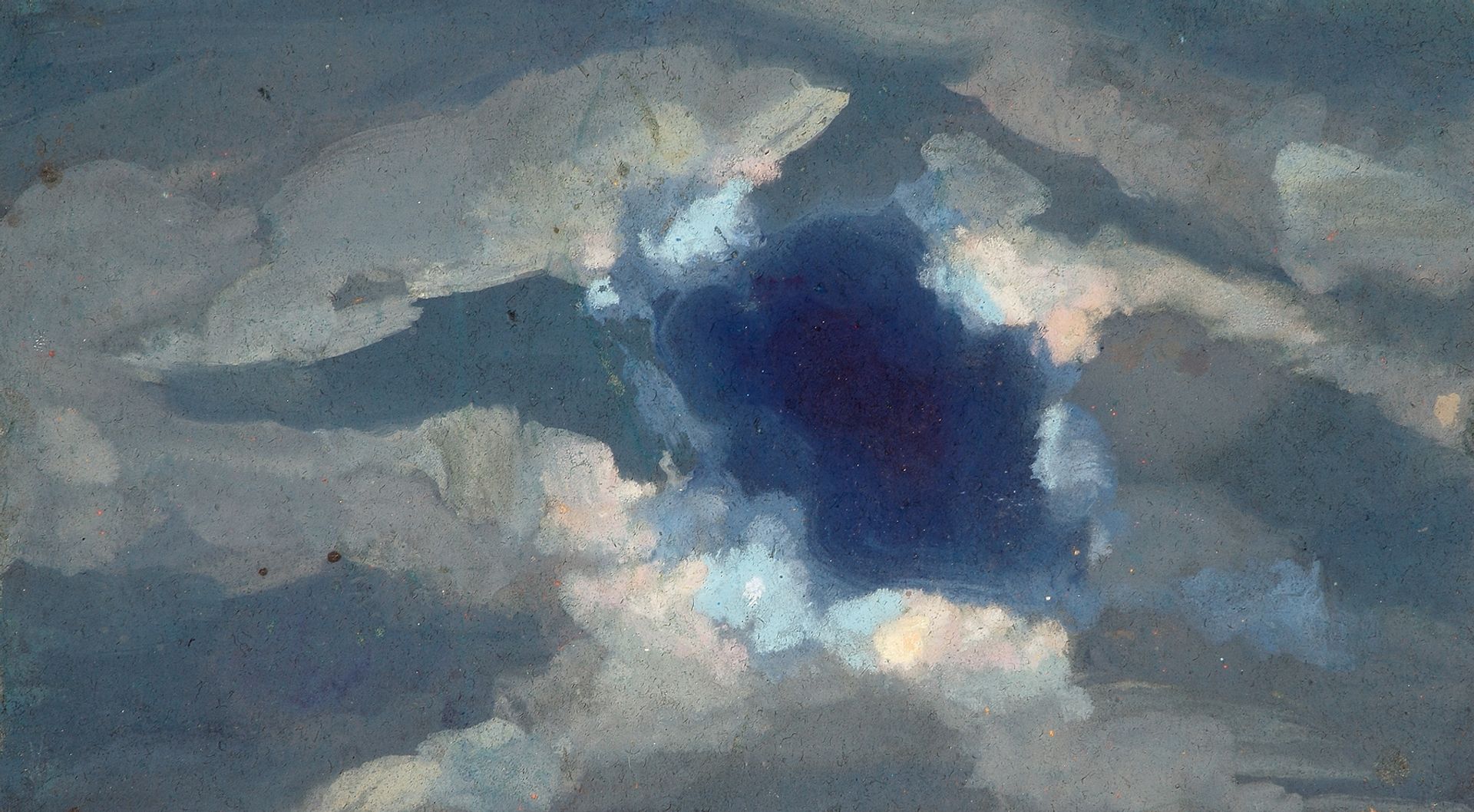Study of clouds by Nicholas Roerich
