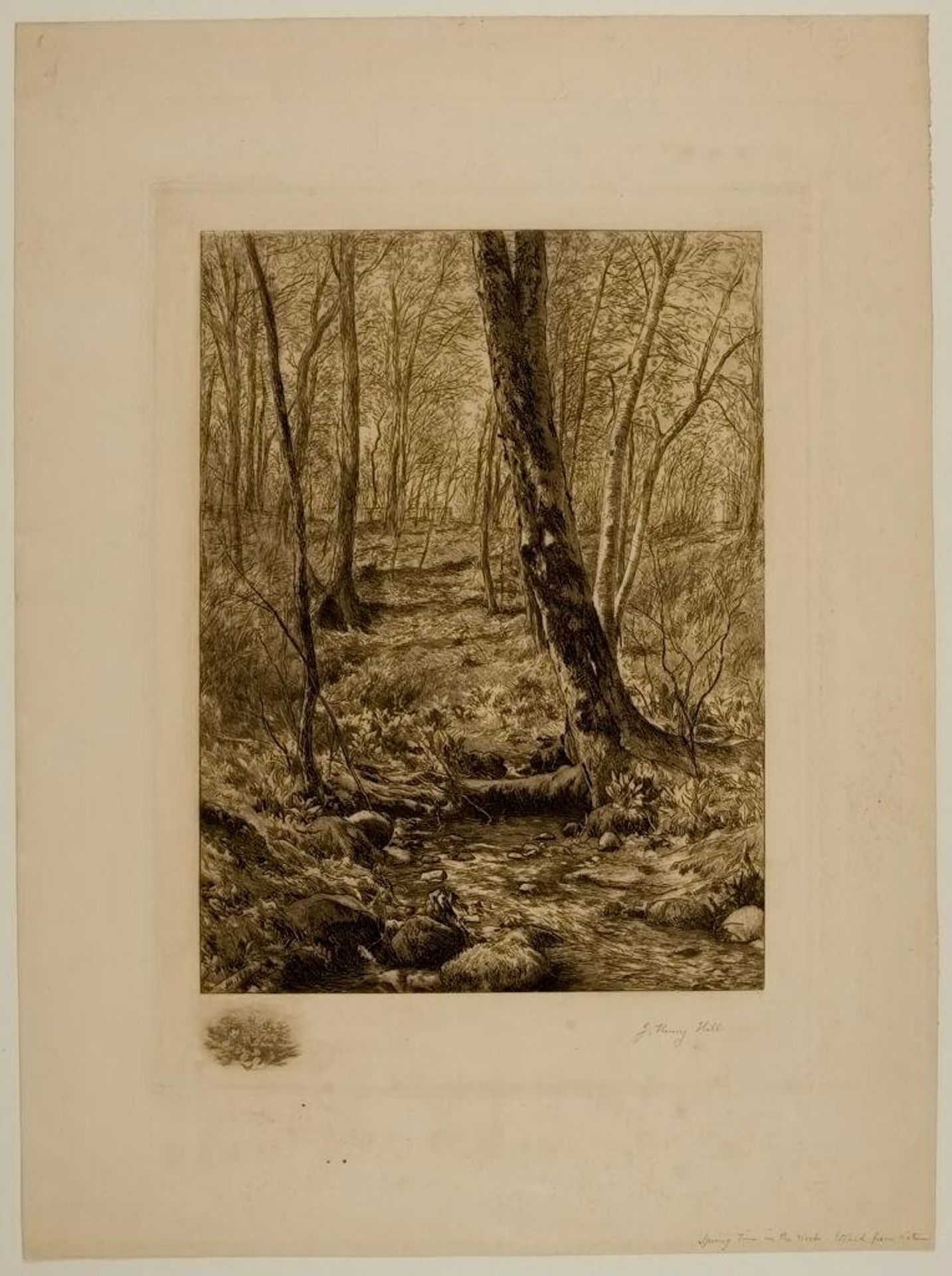 Springtime in the Woods by John Henry Hill