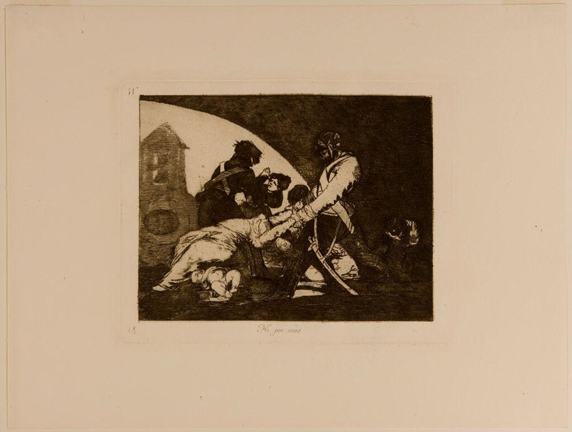 Neither These by Francisco JosÃ© de Goya y Lucientes