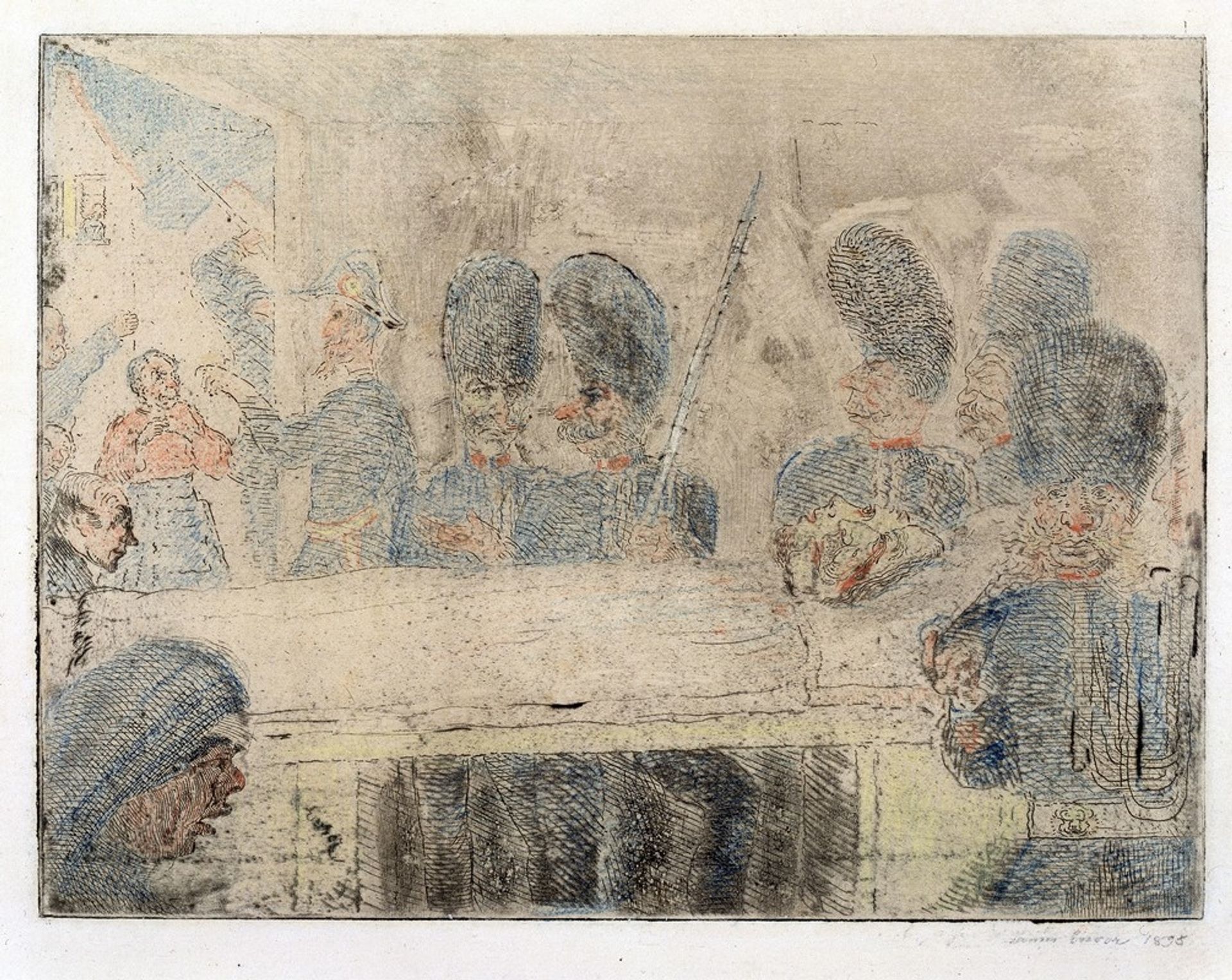 The Gendarmes by James Ensor