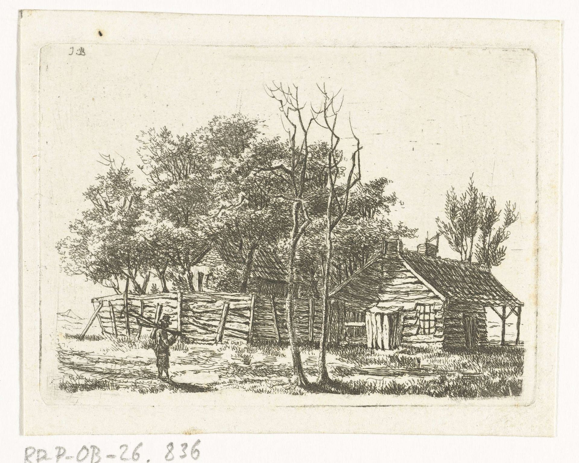 IJskelder bij de Utrechtse Poort by Johannes Ludovicus van den Bos