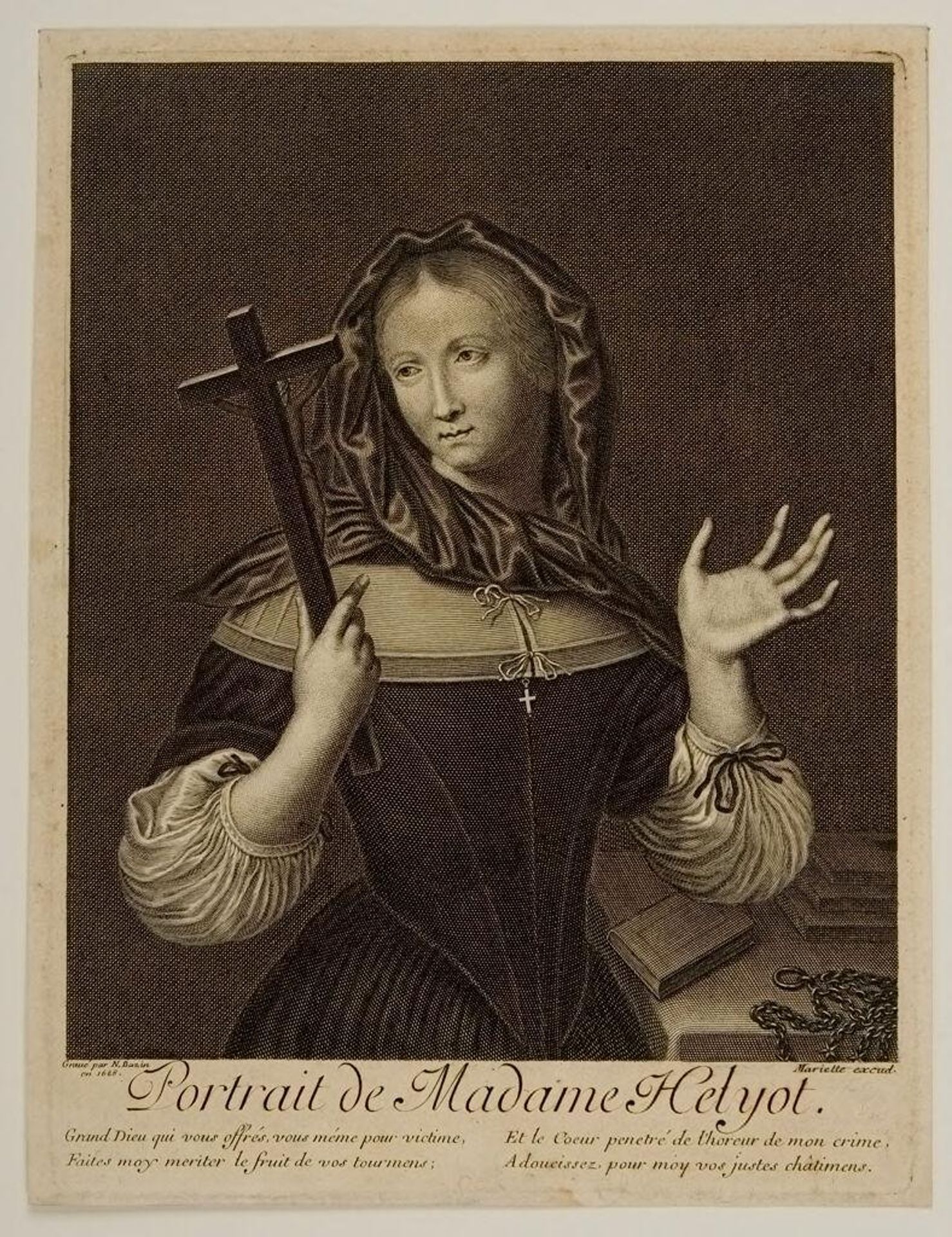 Portrait of Madame Helyot by Nicolas Bazin