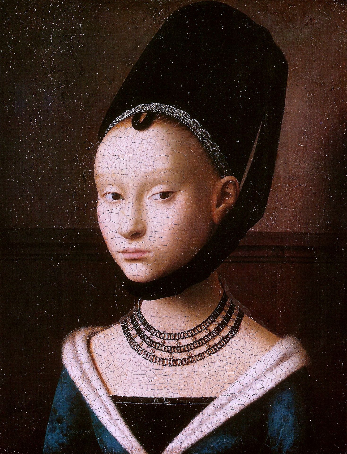 Portrait of a Young Girl by Petrus Christus