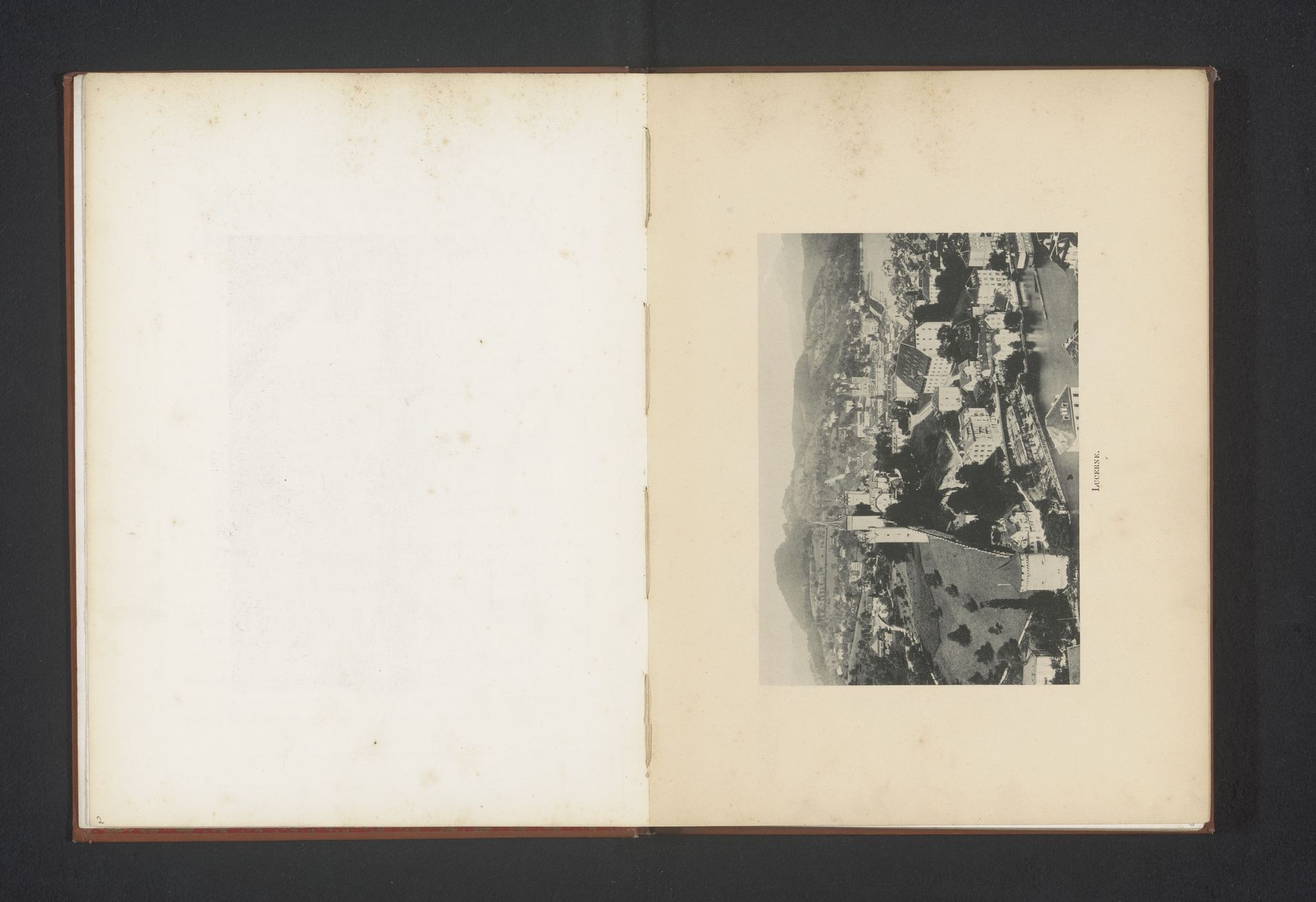 Gezicht op Luzern by Anonymous