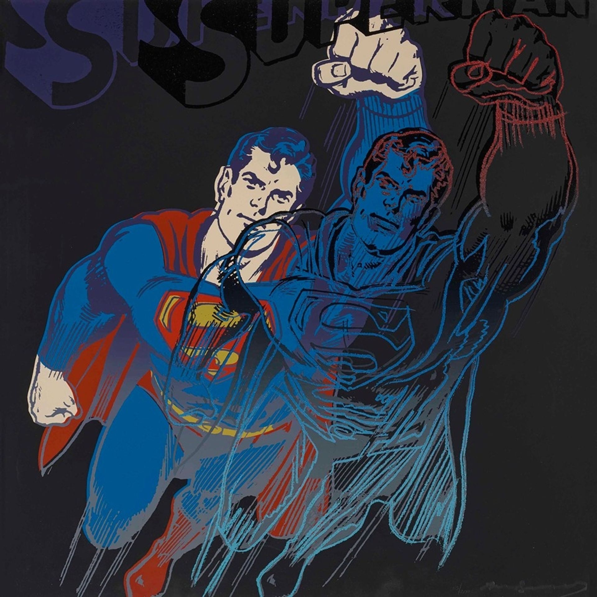 Superman, from Myths by Andy Warhol