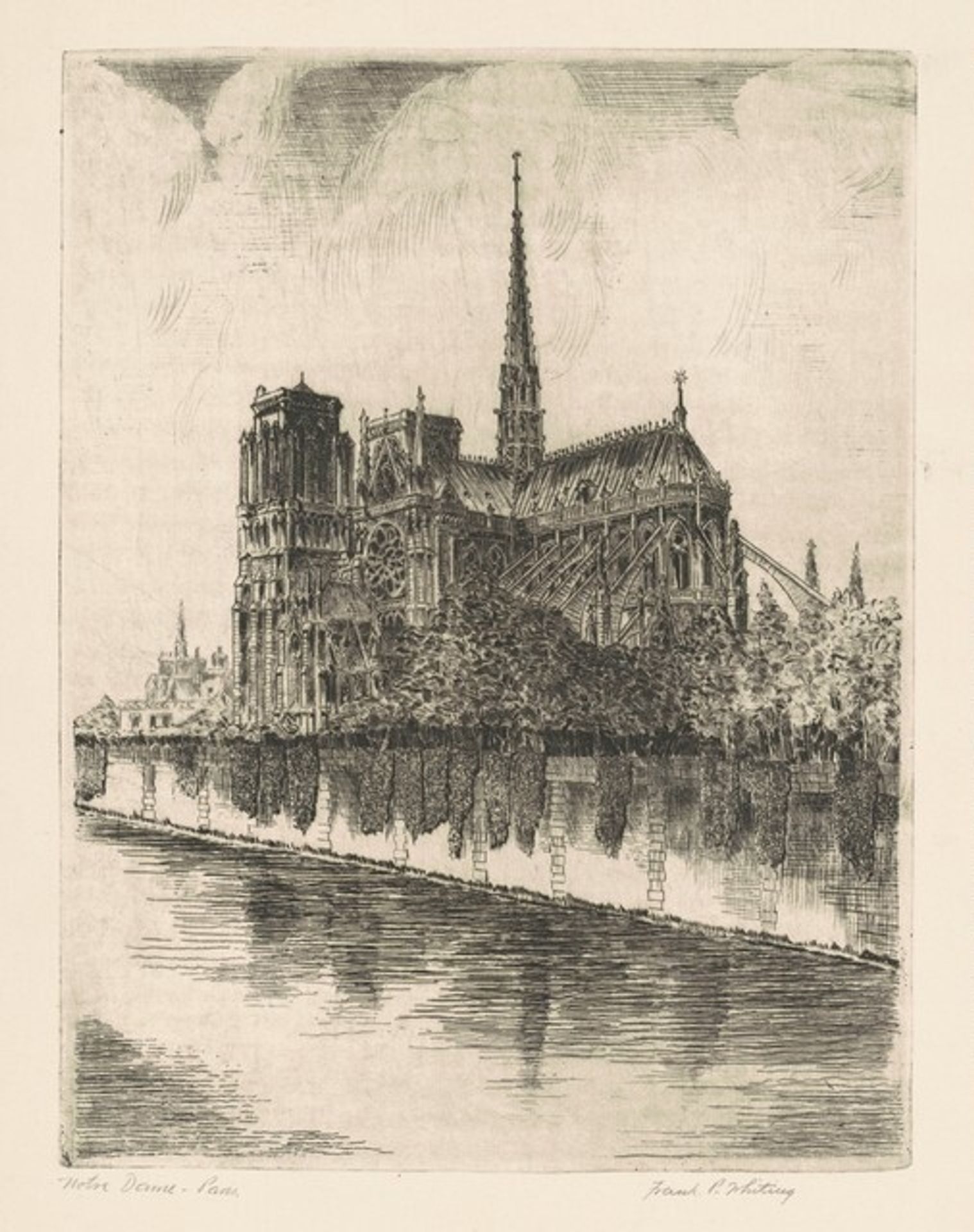 Notre Dame—Paris by Frank P. Whiting