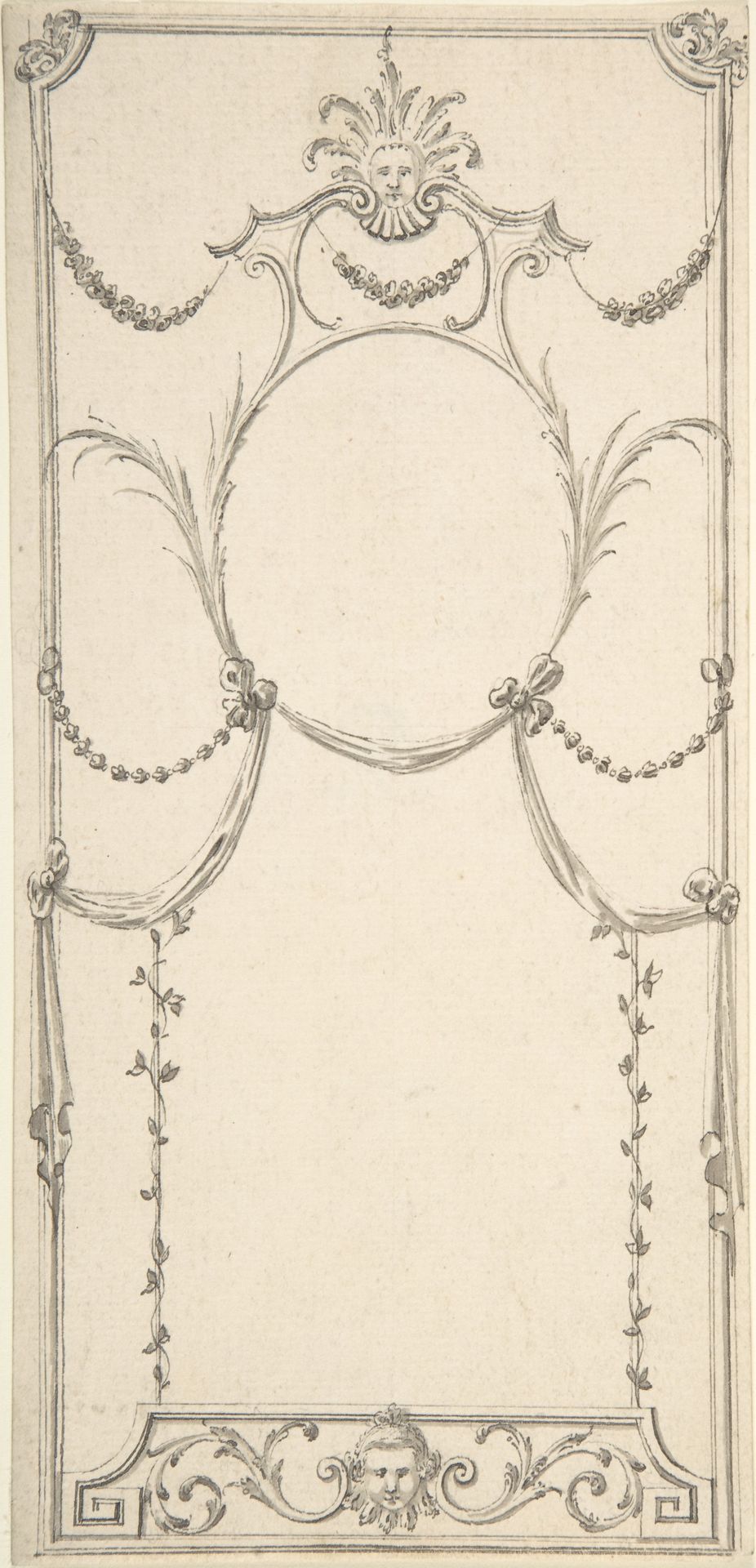 Design for Wall Panel by Anonymous
