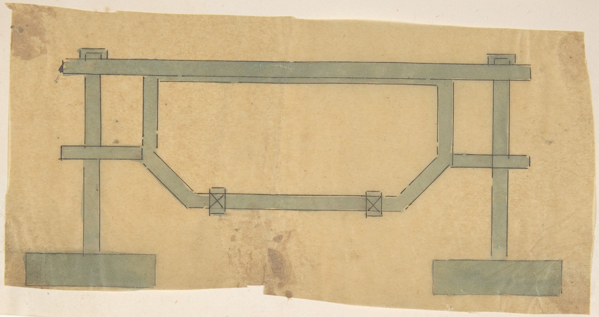 Plan for a Grate by Anonymous