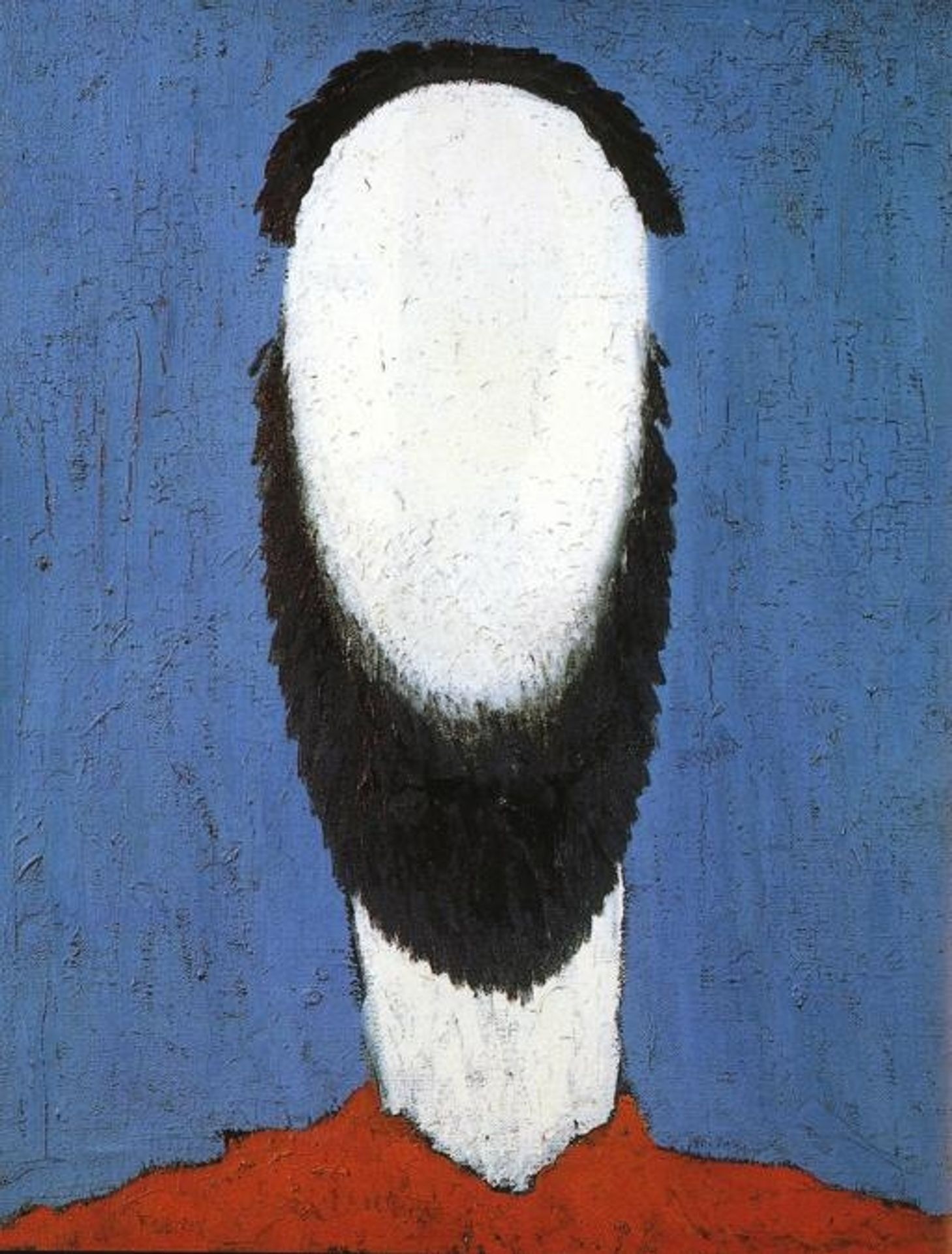 Head of Peasant by Kazimir Malevich