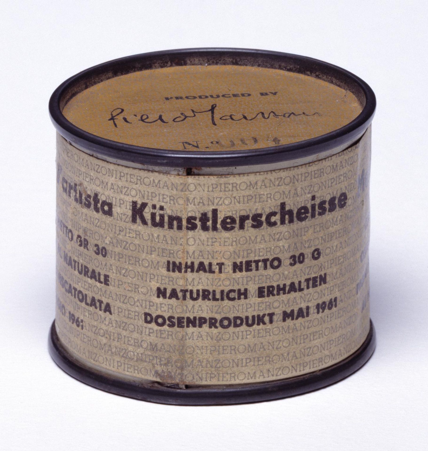Artist’s Shit by Piero Manzoni