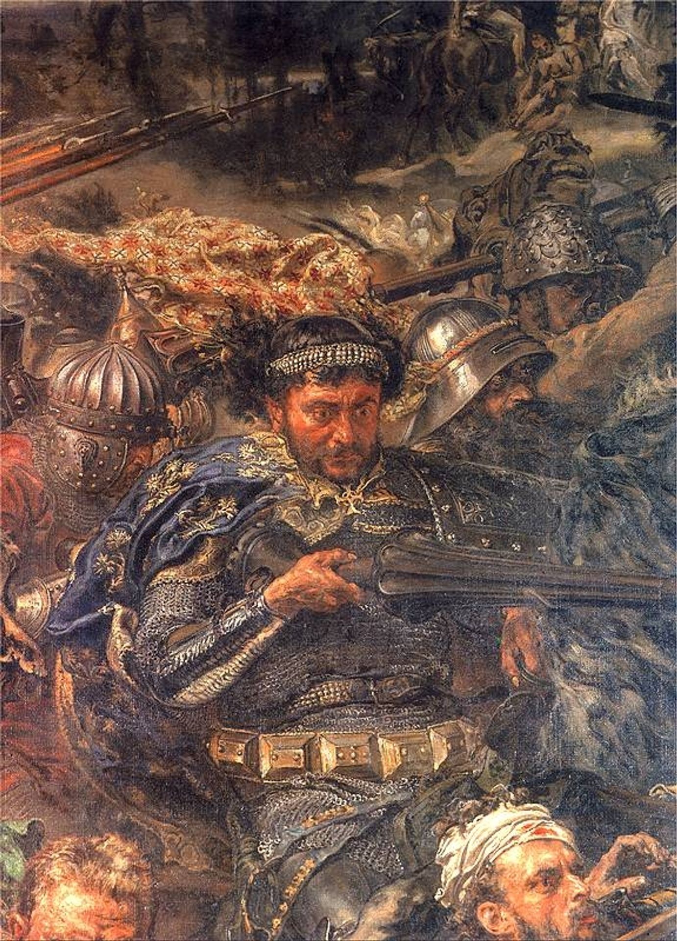 Battle of Grunwald (detail) by Jan Matejko