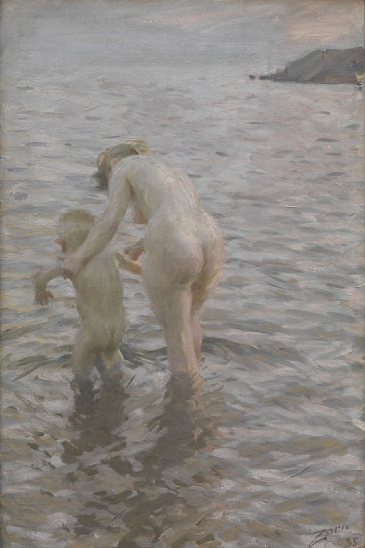With Mother by Anders Zorn