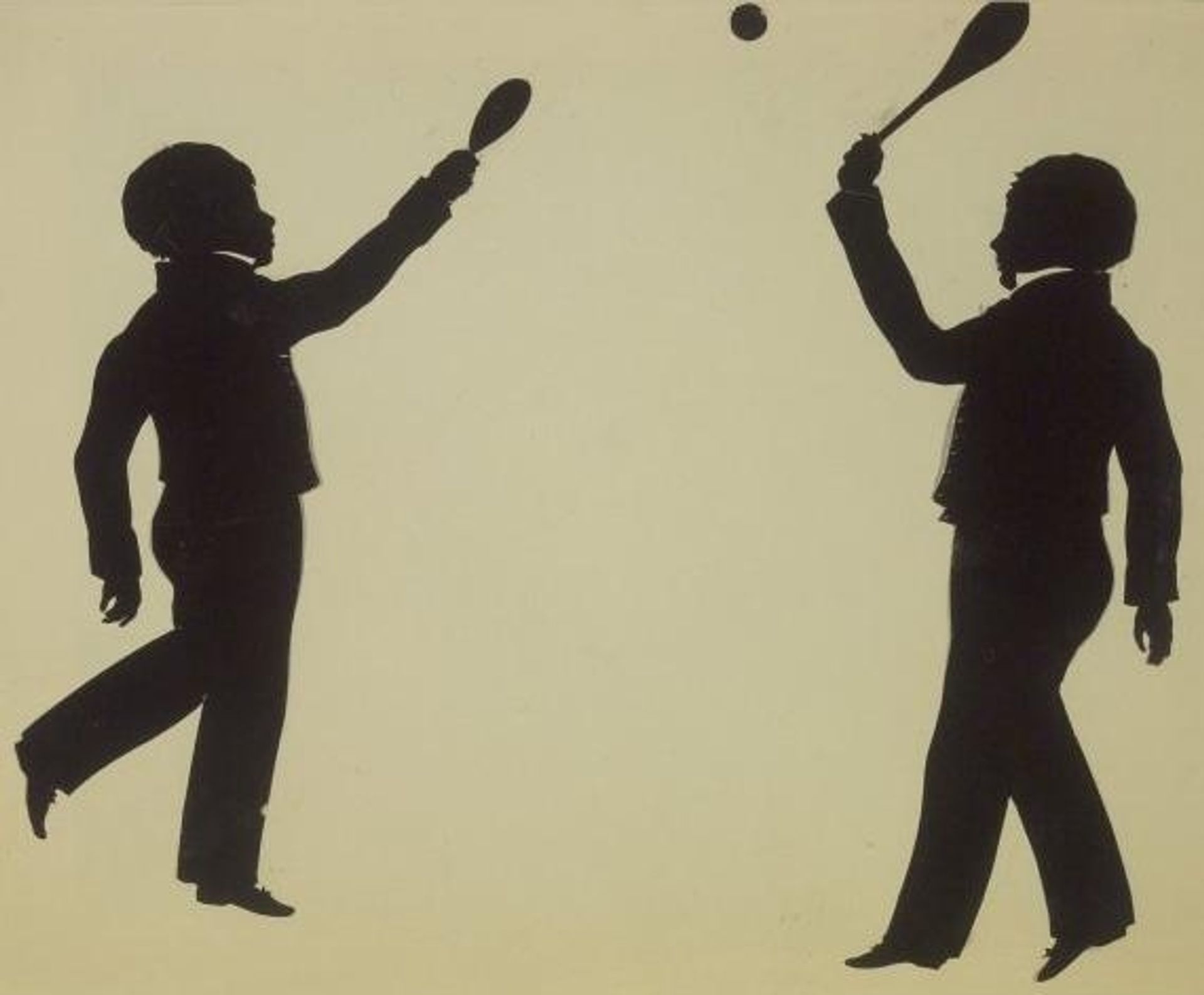 Colin Gibb and Charles Gibb by Auguste Edouart