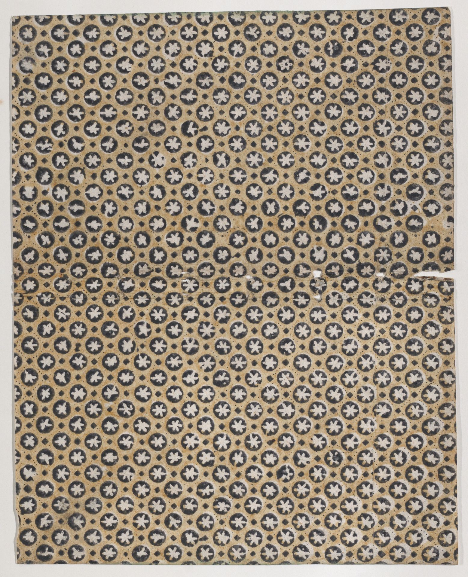 Book cover with overall star pattern by Anonymous