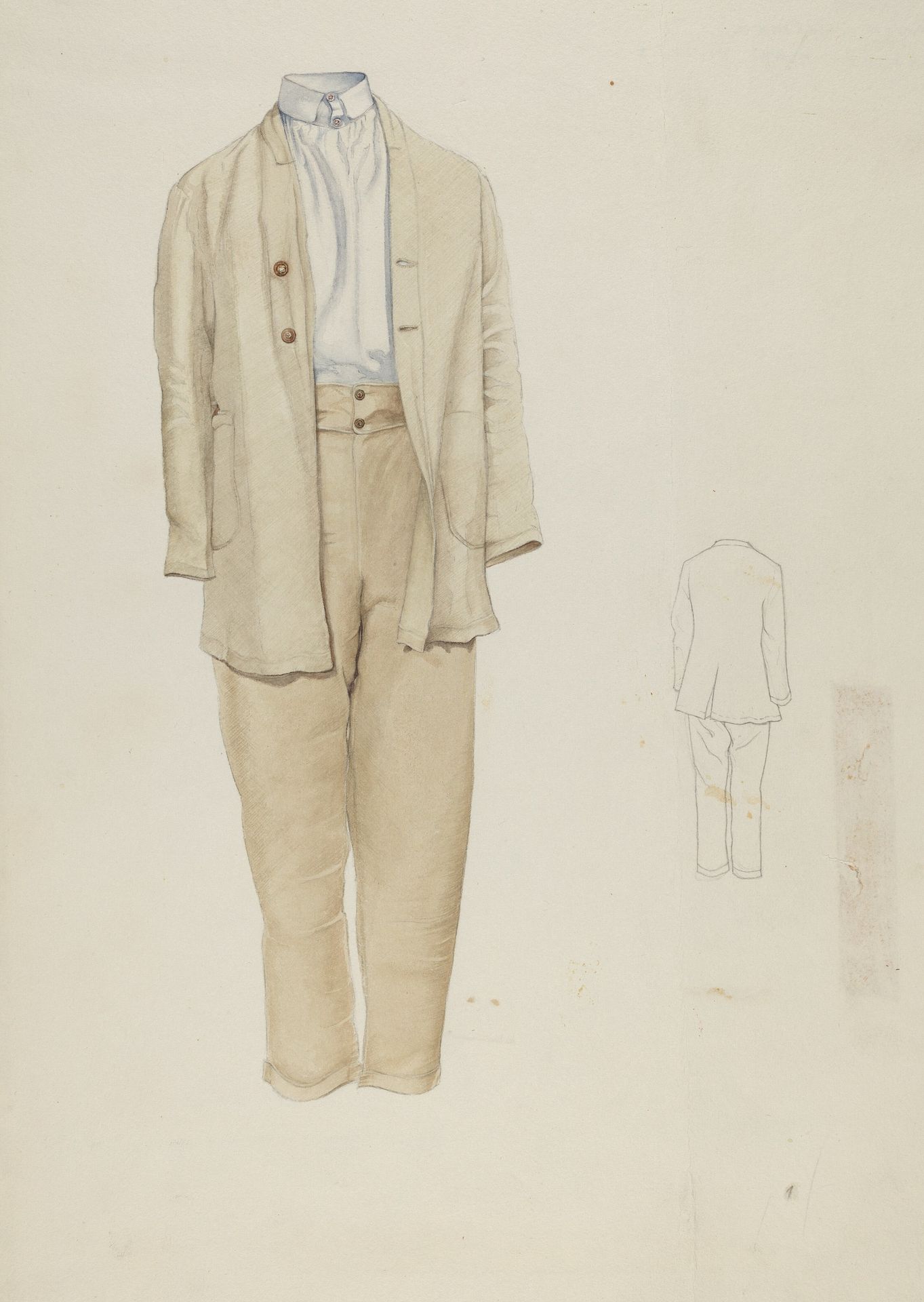 Shaker Man's Costume by Helen E. Gilman