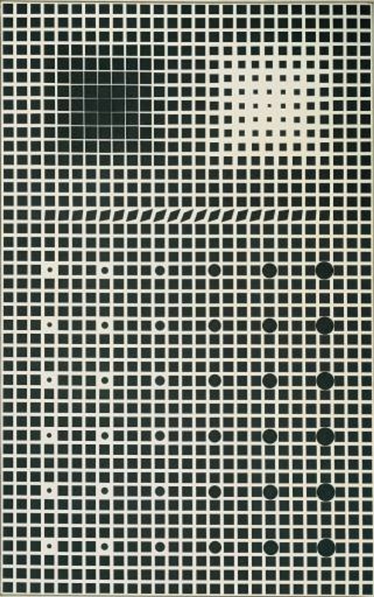 Supernovae by Victor Vasarely