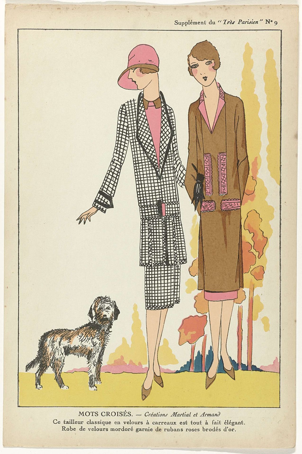 Très Parisien, 1925, No. 9: Supplément: Mots Croissés by G-P. Joumard
